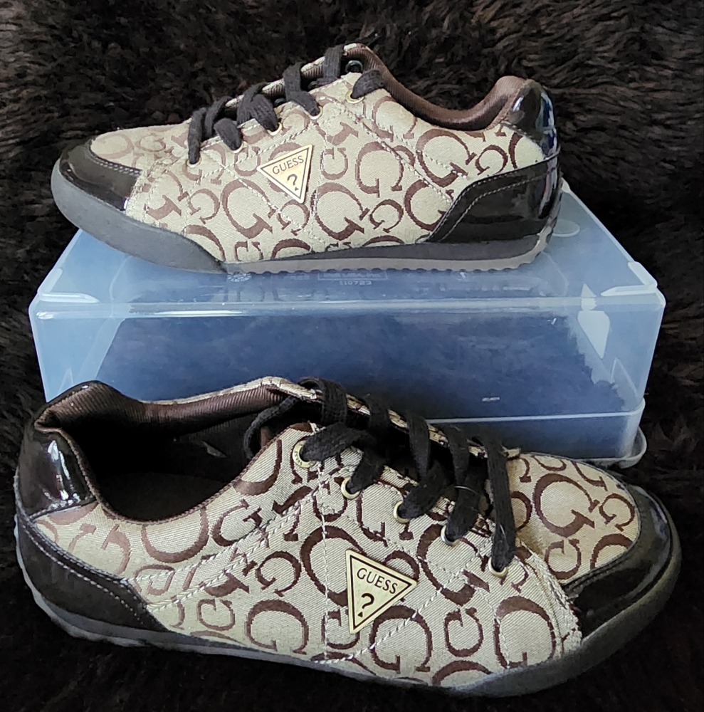 Guess Brown Sneakers Casual Comfort